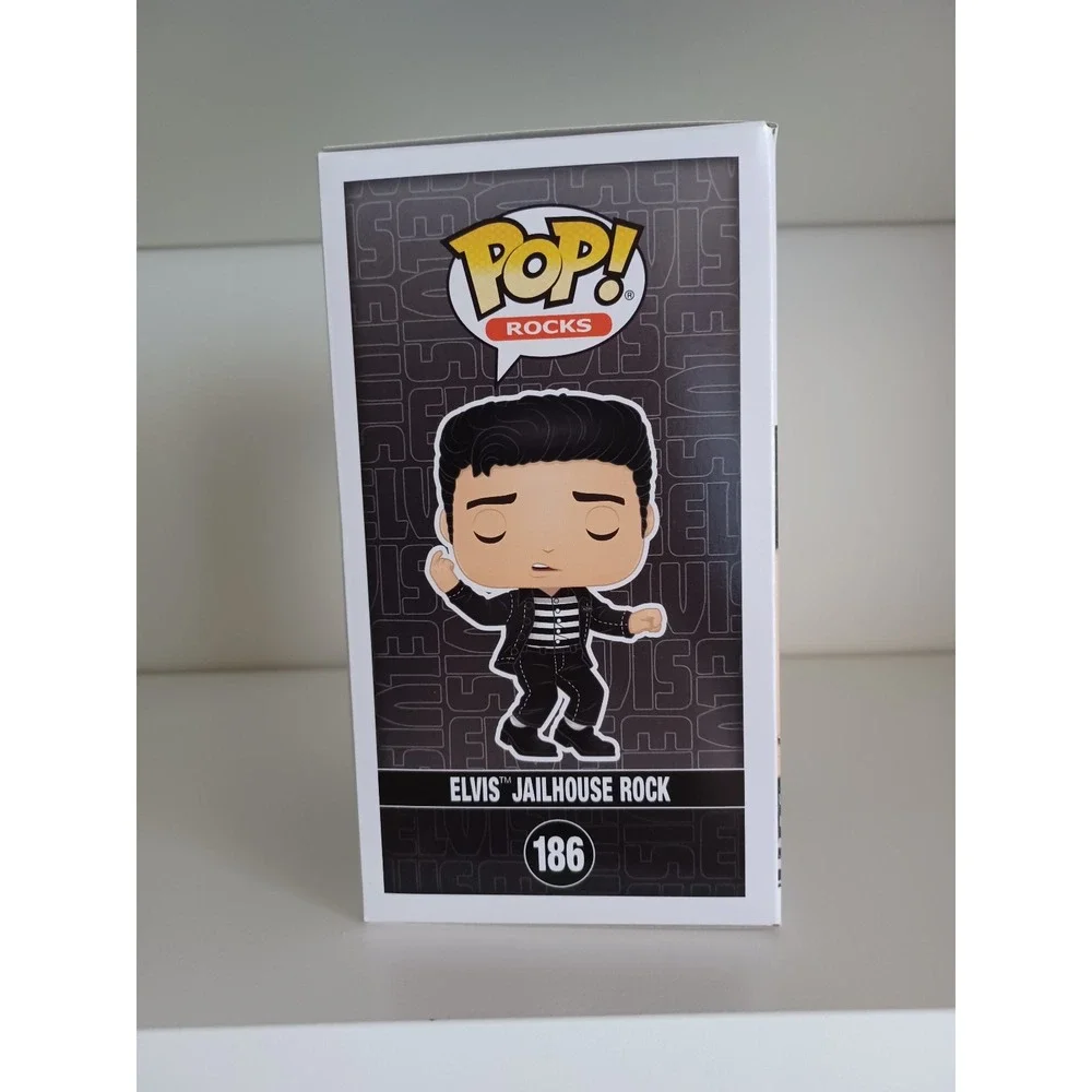 Elvis Presley Jailhouse Rock Music 186 Vinyl Figure Funko Pop Collectible